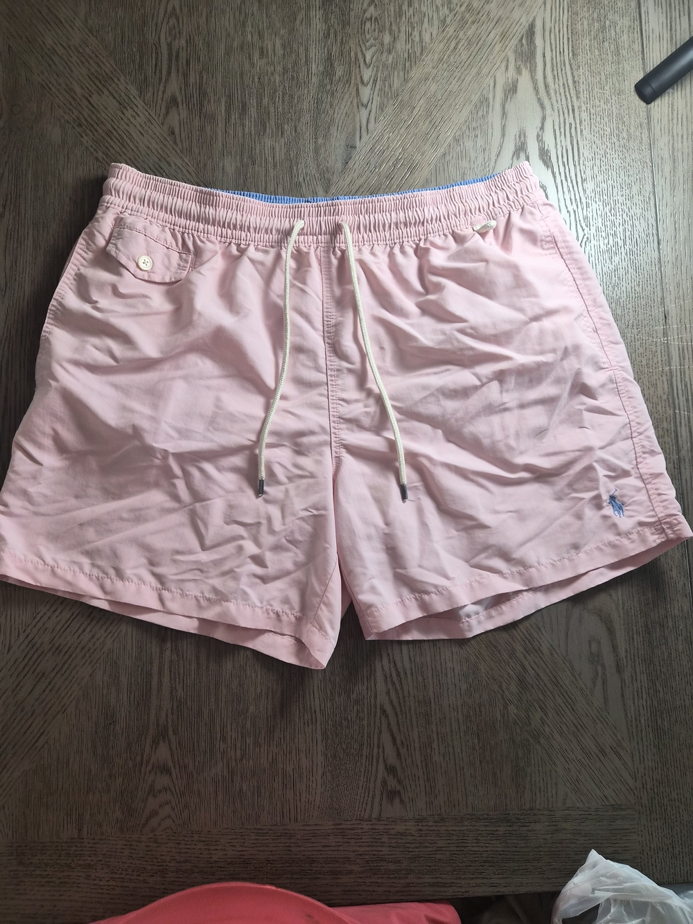 Ralph Lauren Light Pink Drawstring Swim Shorts